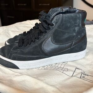 Custom Nike High Tops Suede & Leather
